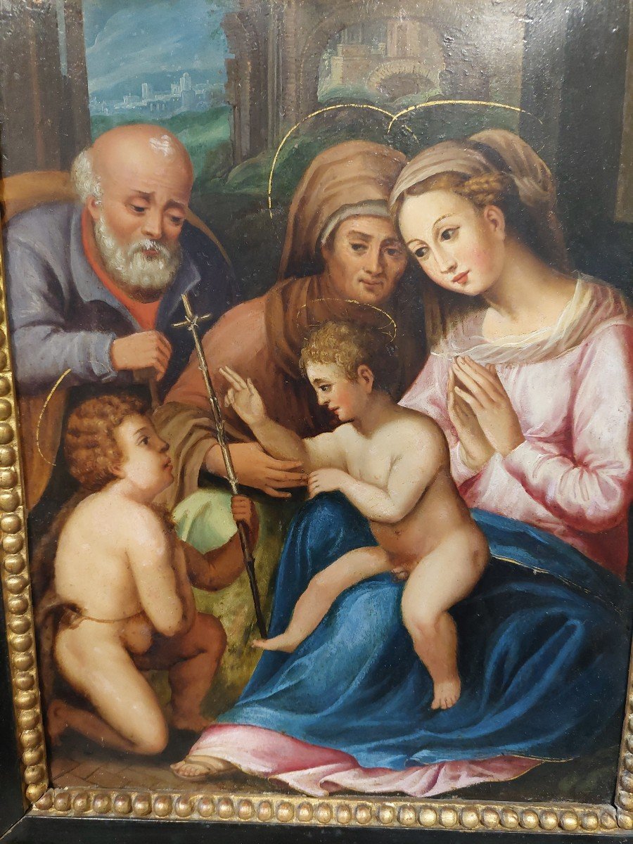 Religious Painting. The Beginning Of The 19th Century.-photo-2