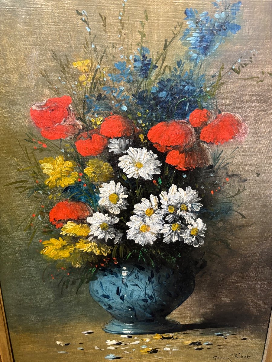 Painting By G Rihut. 19th Century.-photo-2