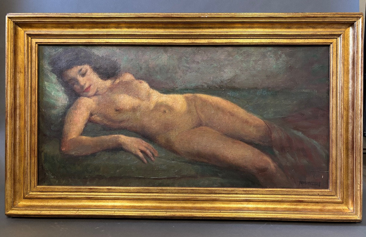 Painting. Woman. 20th Century.