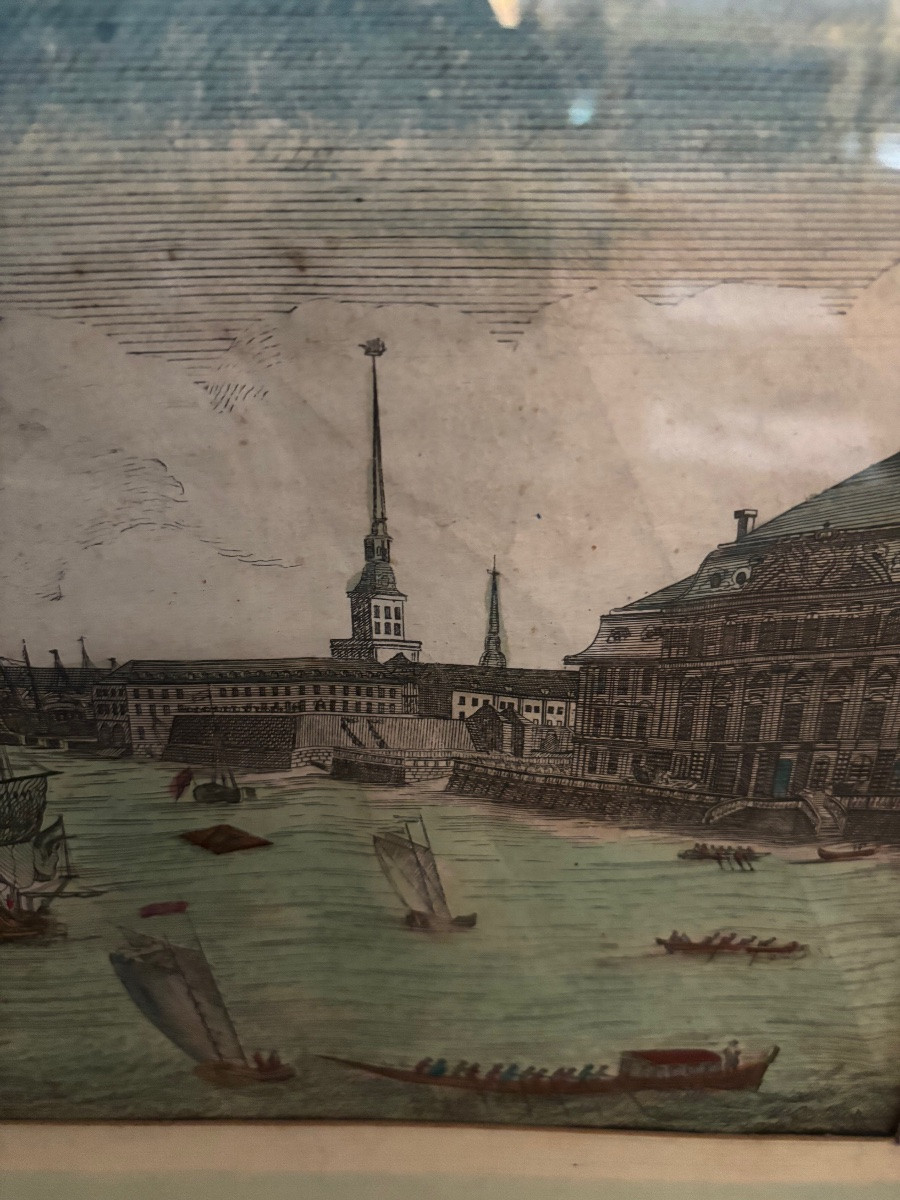 Gravure. Russie du XVIIIe siècle.-photo-4