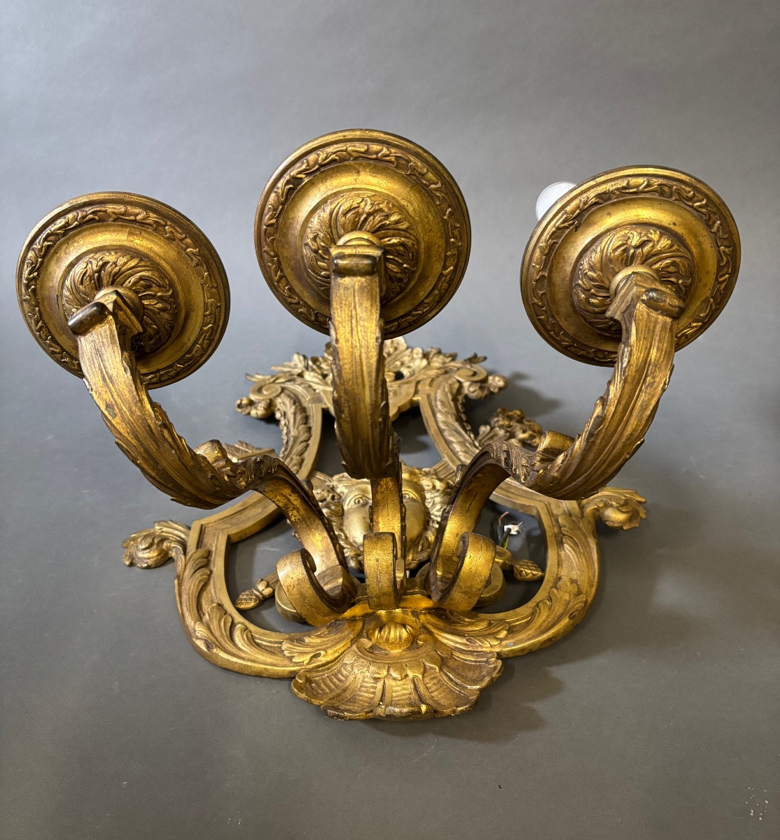 Grande applique. XIXe siècle.-photo-3