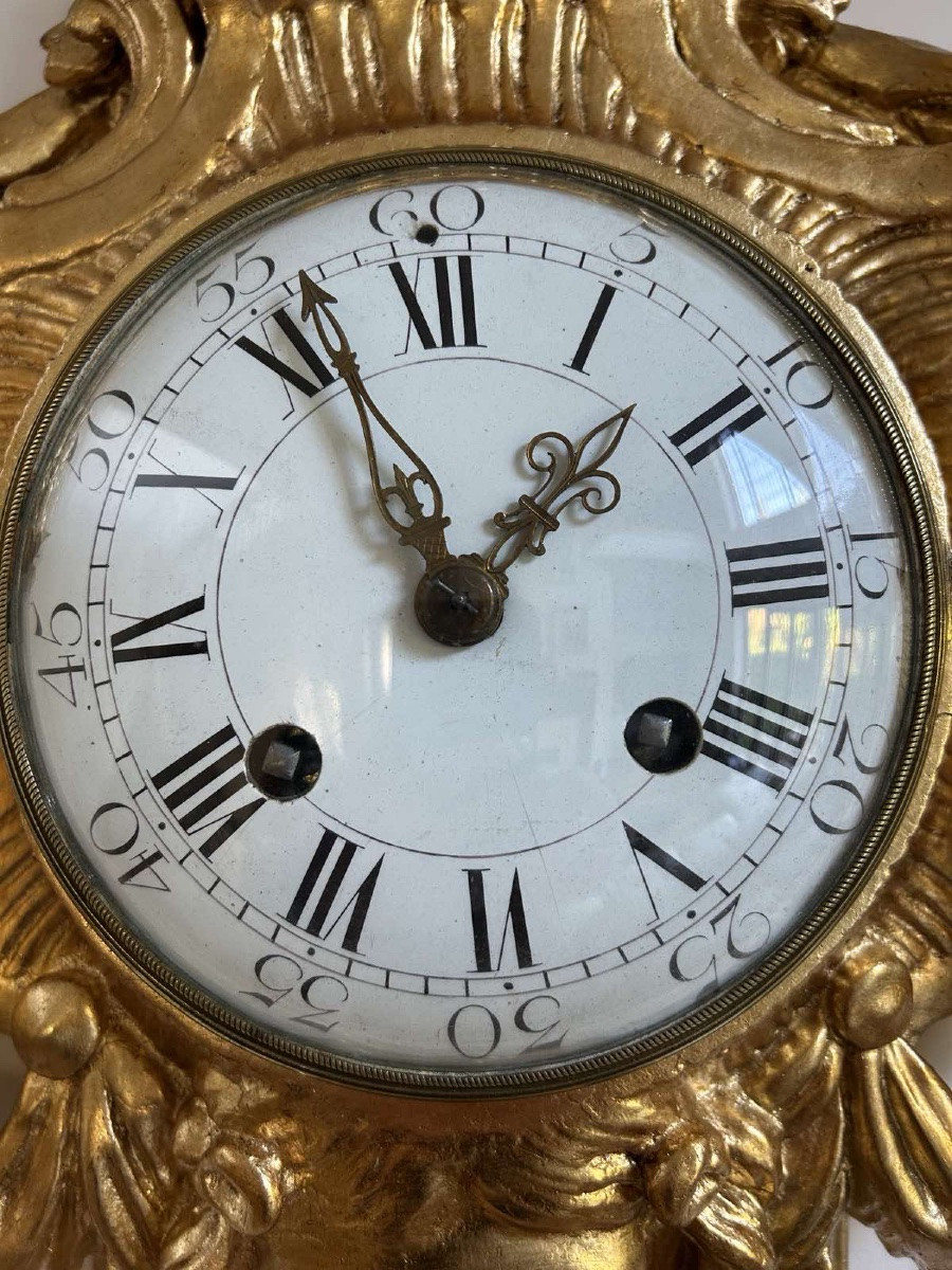18th Century Wooden Clock-photo-3