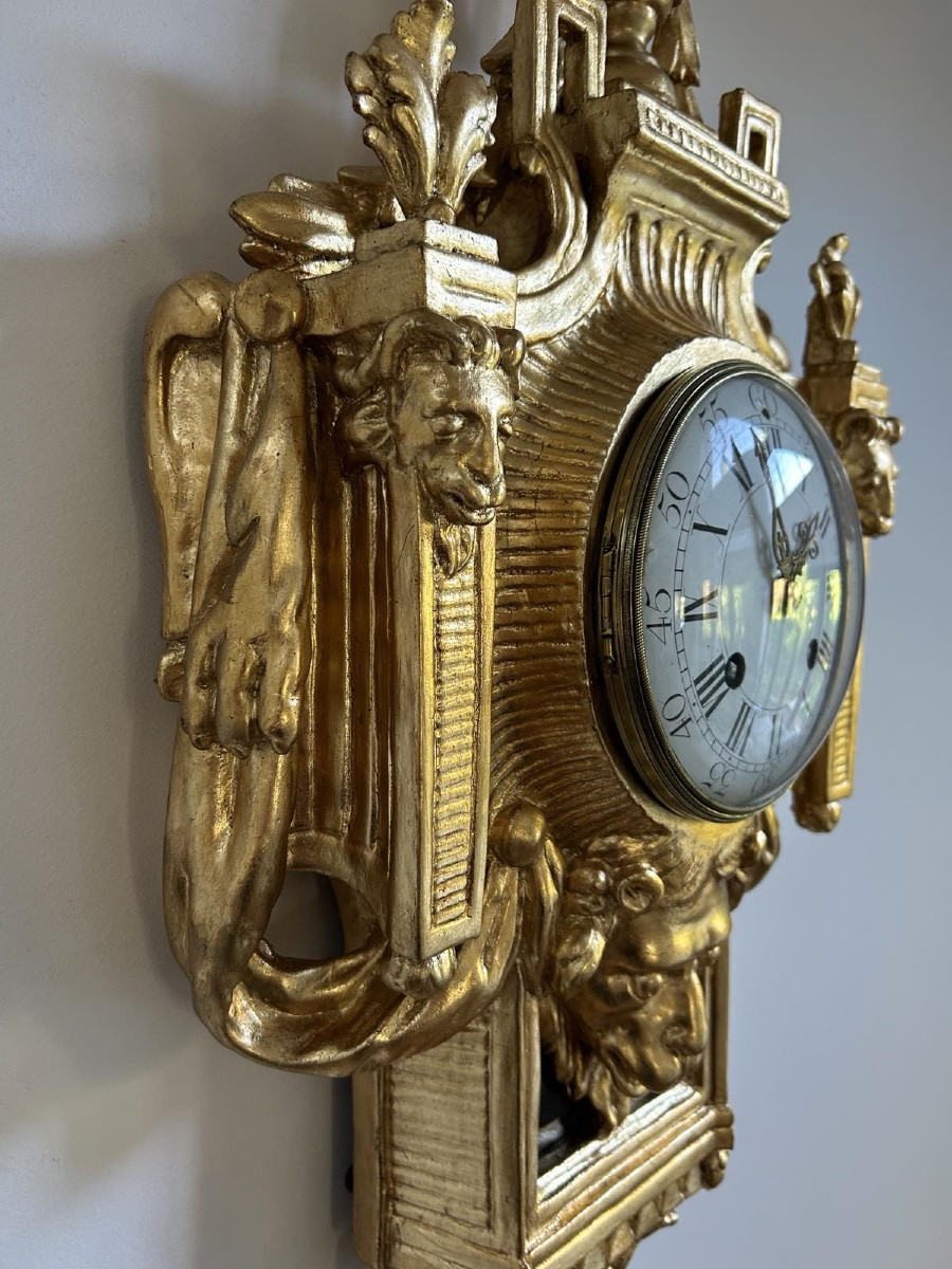 18th Century Wooden Clock-photo-4
