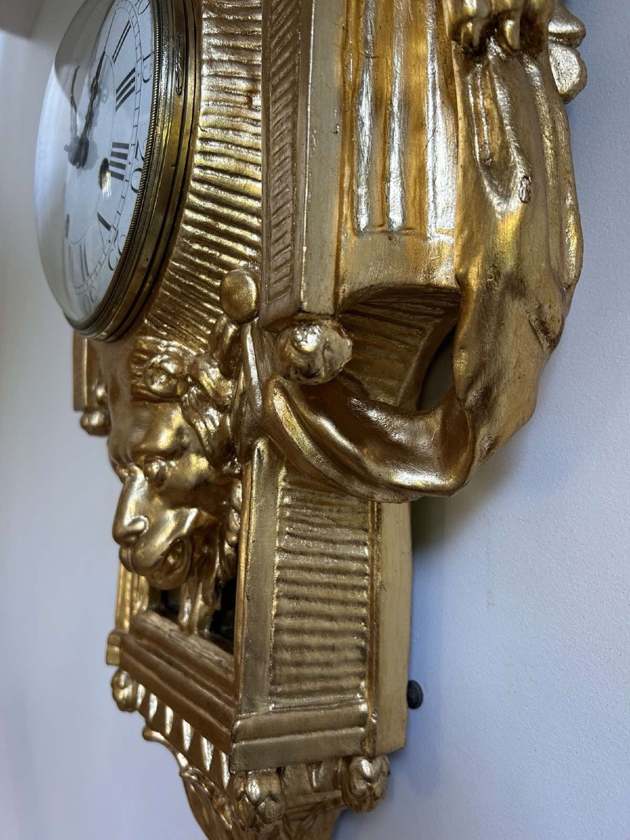 18th Century Wooden Clock-photo-1