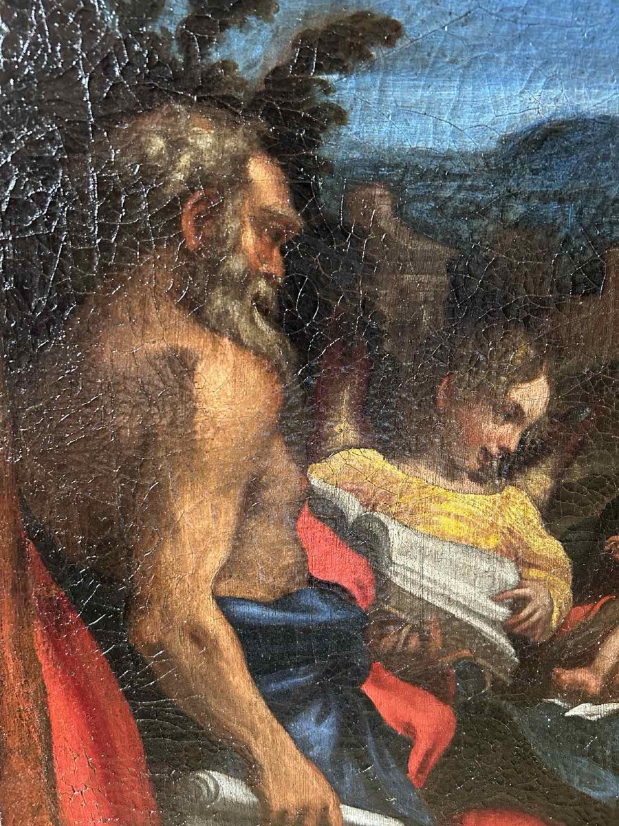 Peinture religieuse. XVIIIe siècle.-photo-3