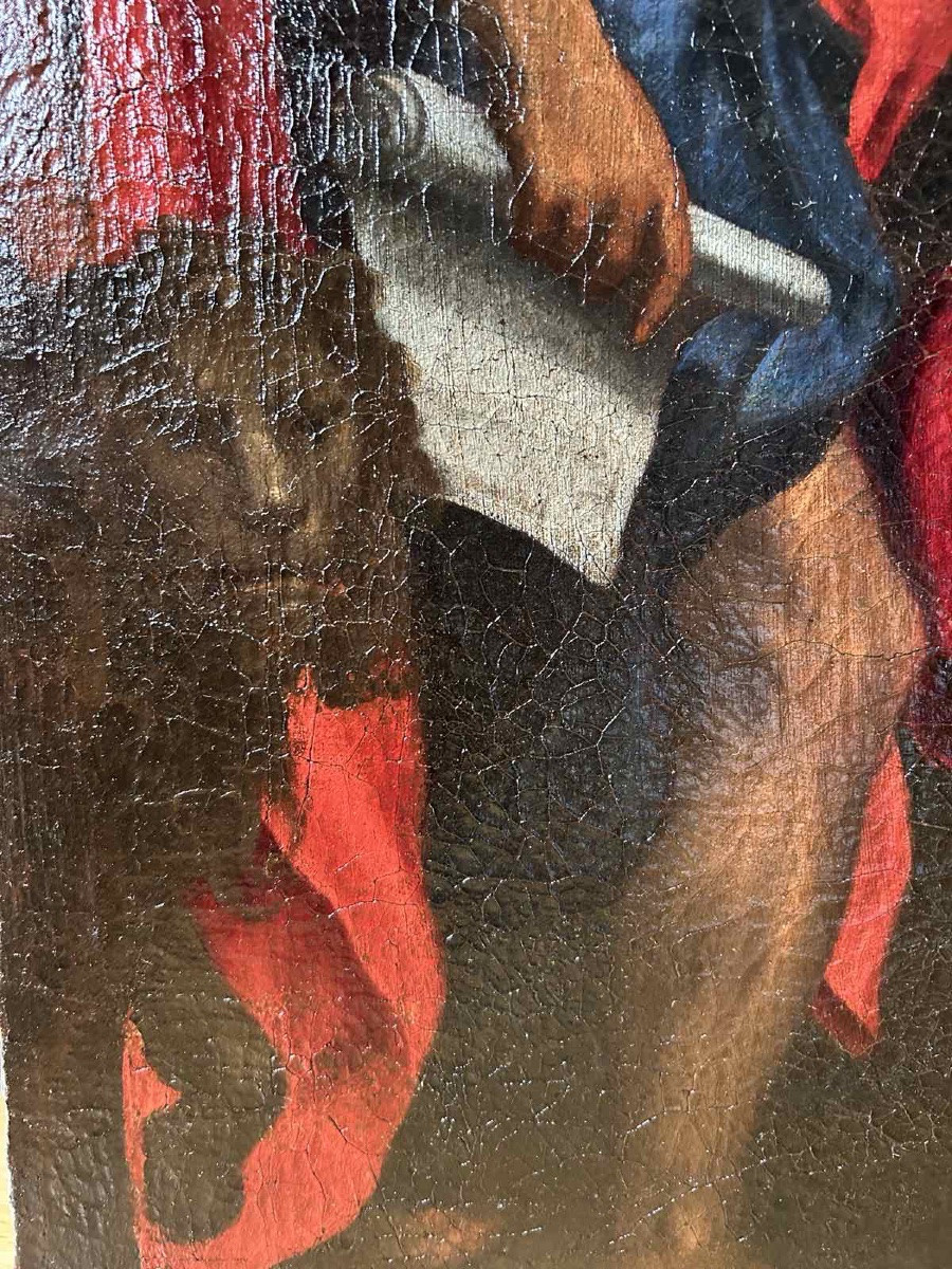 Peinture religieuse. XVIIIe siècle.-photo-1
