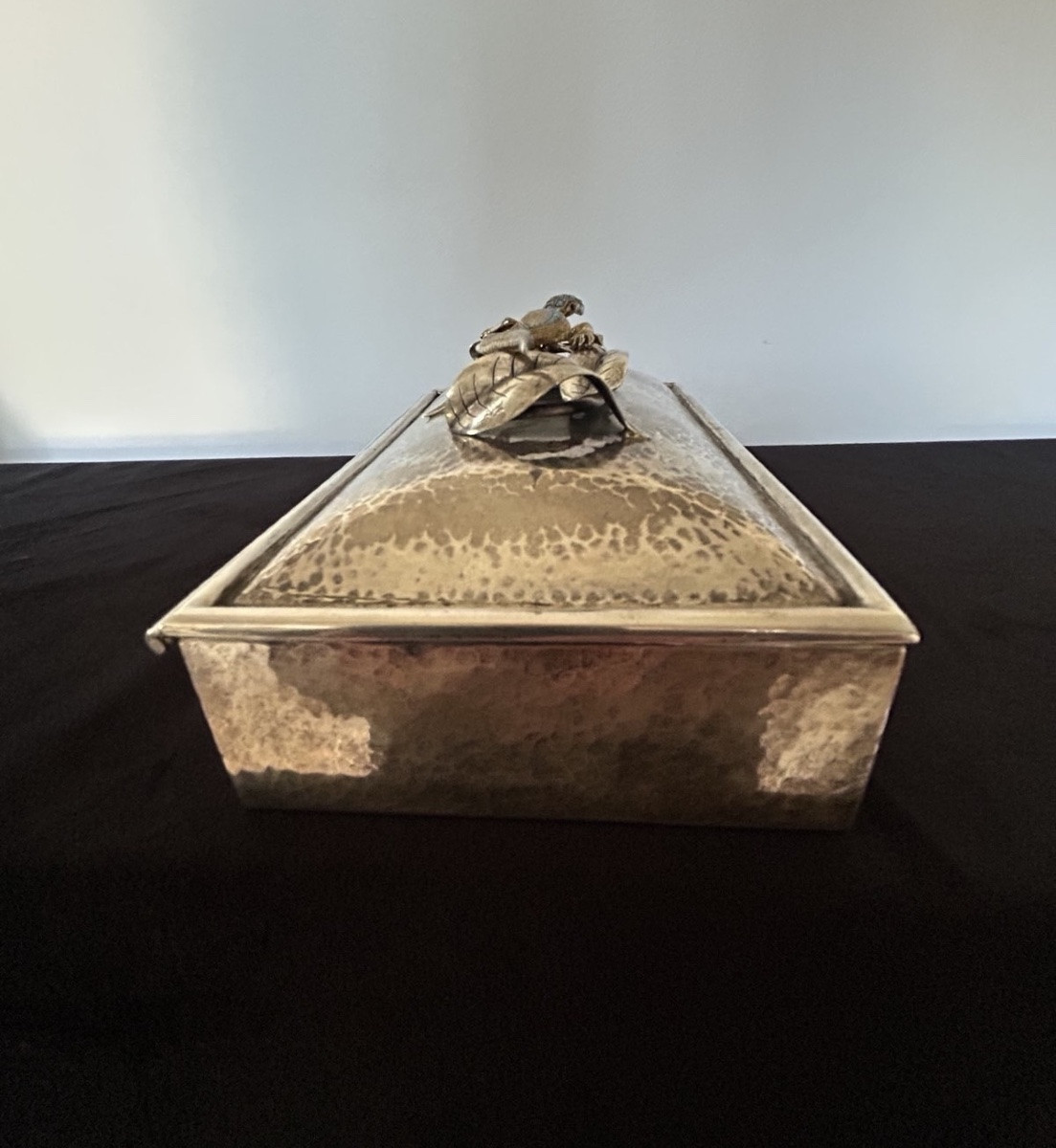 Boîte en argent.-photo-2