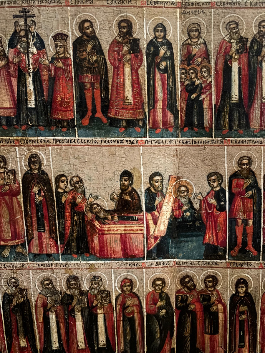 18th Century Icon. Russia.-photo-2