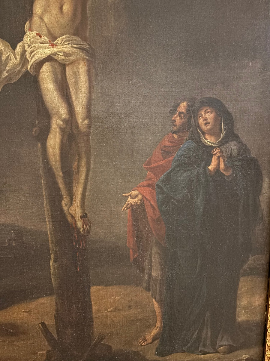 19th-century Painting. Christ,-photo-4