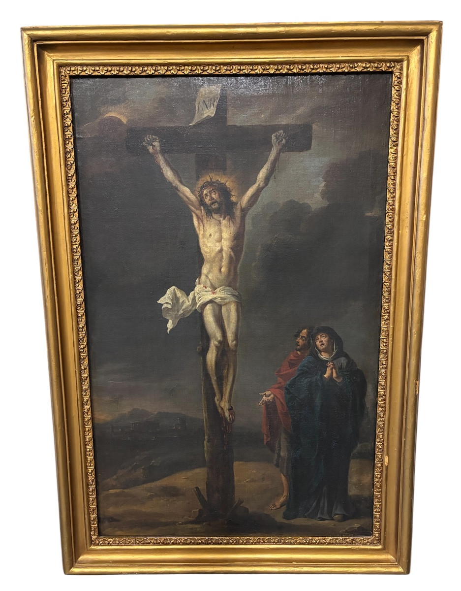 19th-century Painting. Christ,