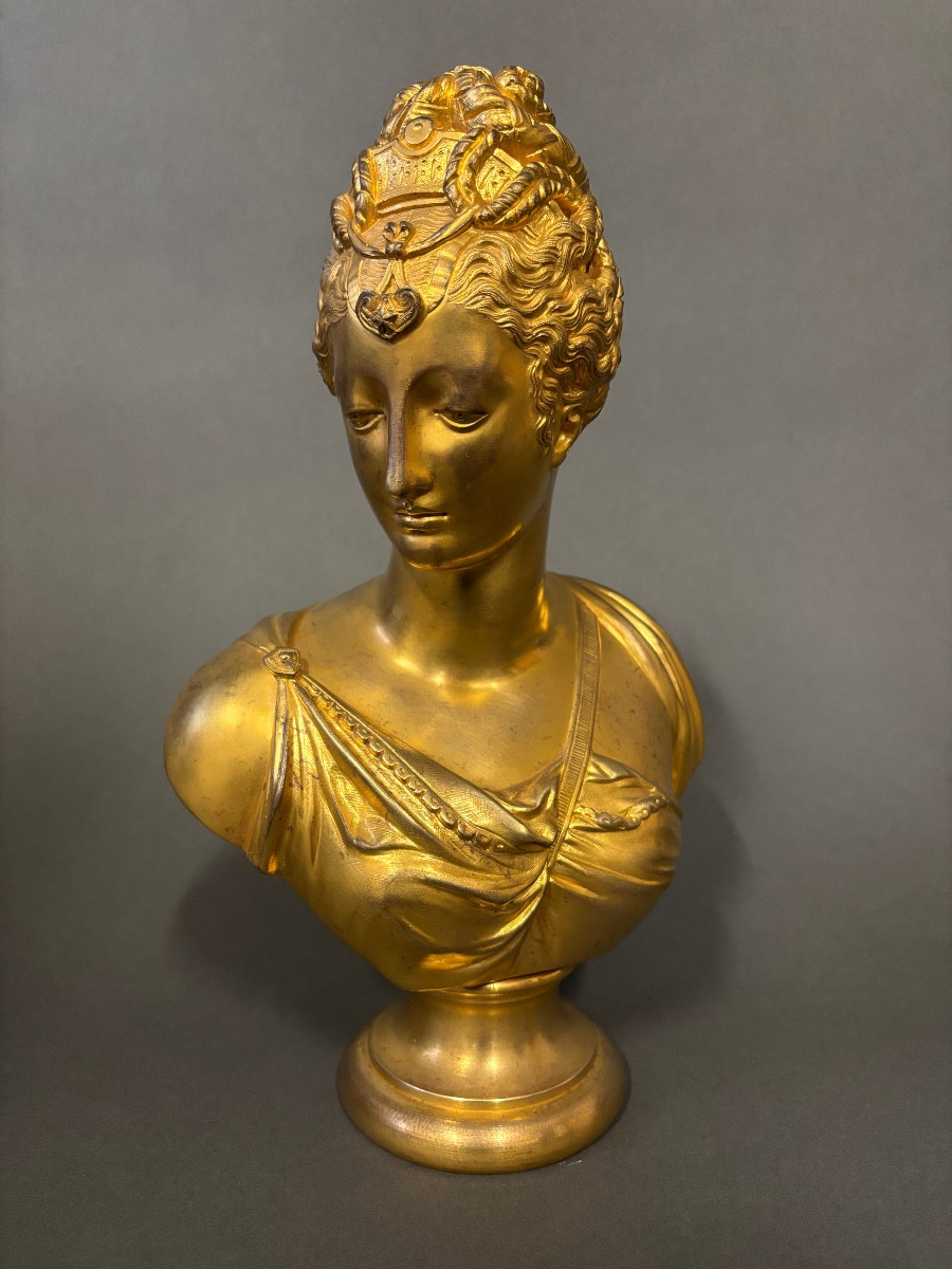 Buste. Diane XIXe siècle.