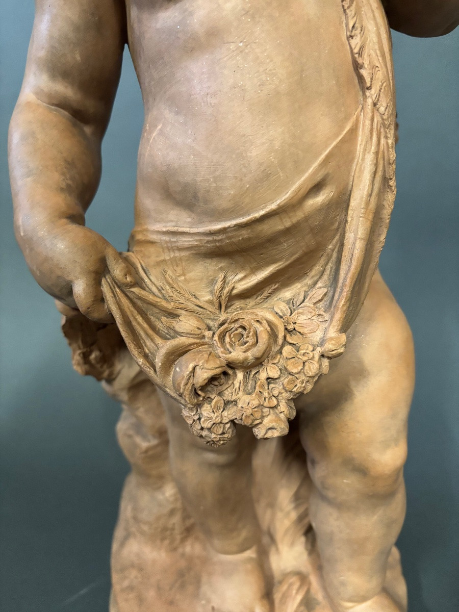 Terracotta By Auguste Moreau.-photo-2