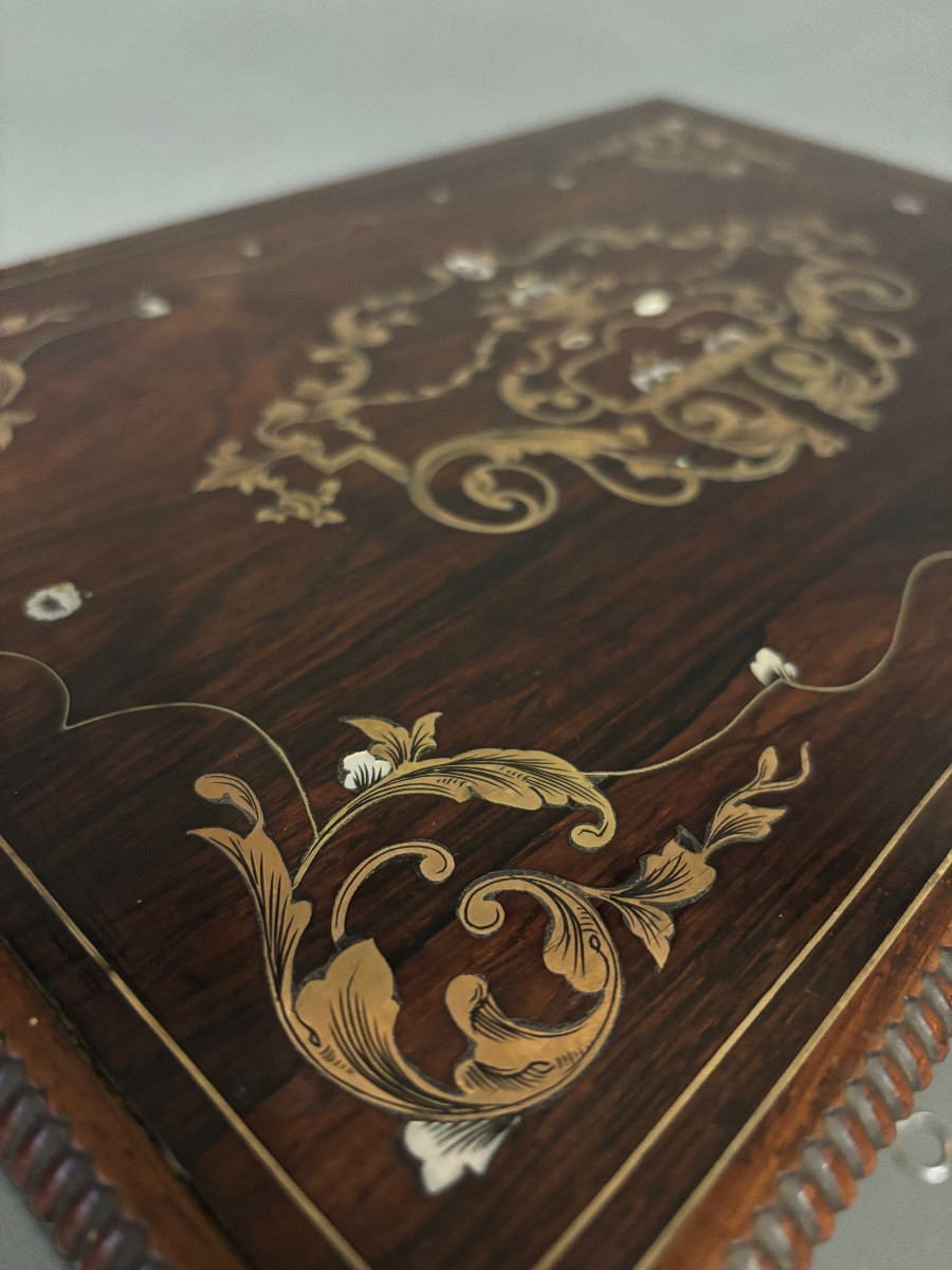 Bar en palissandre. XIXe siècle.-photo-1