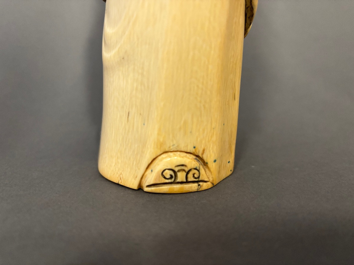 Ivory Sculpture. China.-photo-3