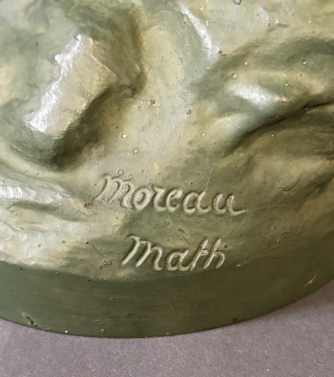 Mathurin Moreau (1822-1912) Sculpture en bronze.-photo-4