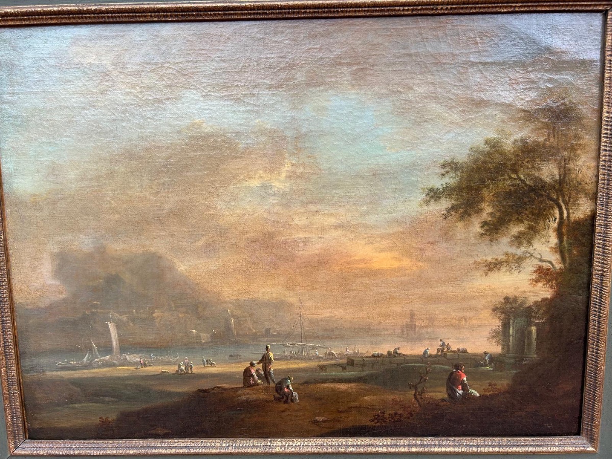 Painting. Late 18th Century.-photo-2