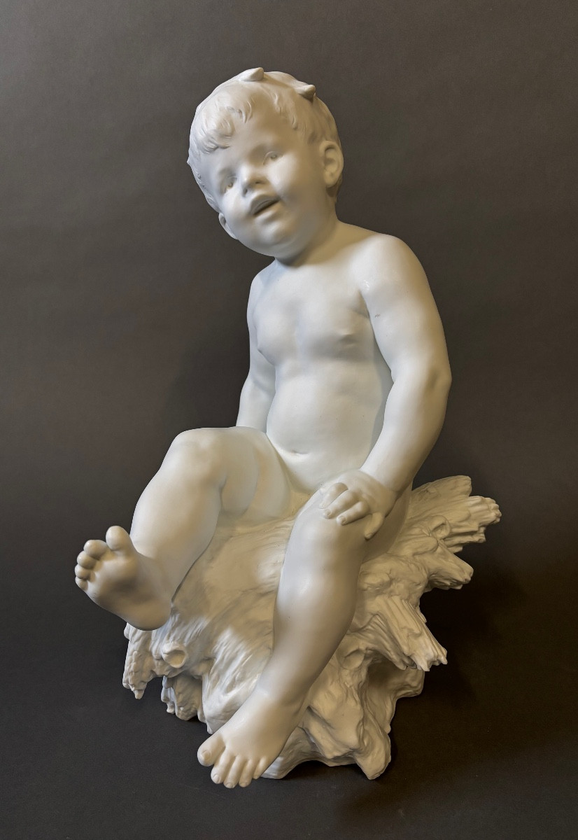 Biscuit Sculpture By Auguste Moreau.