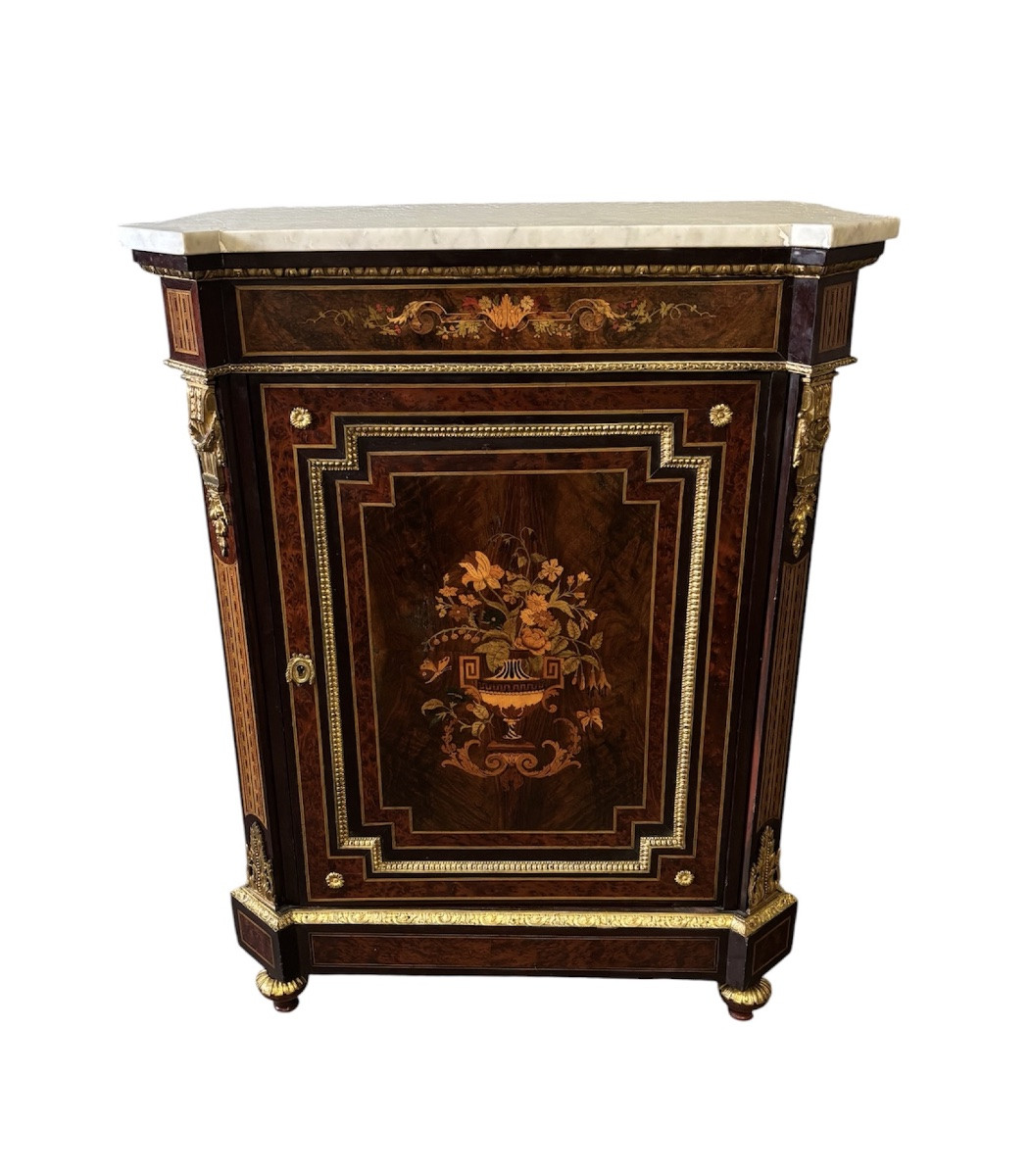 Furniture. Inlay. 19th Century.-photo-4