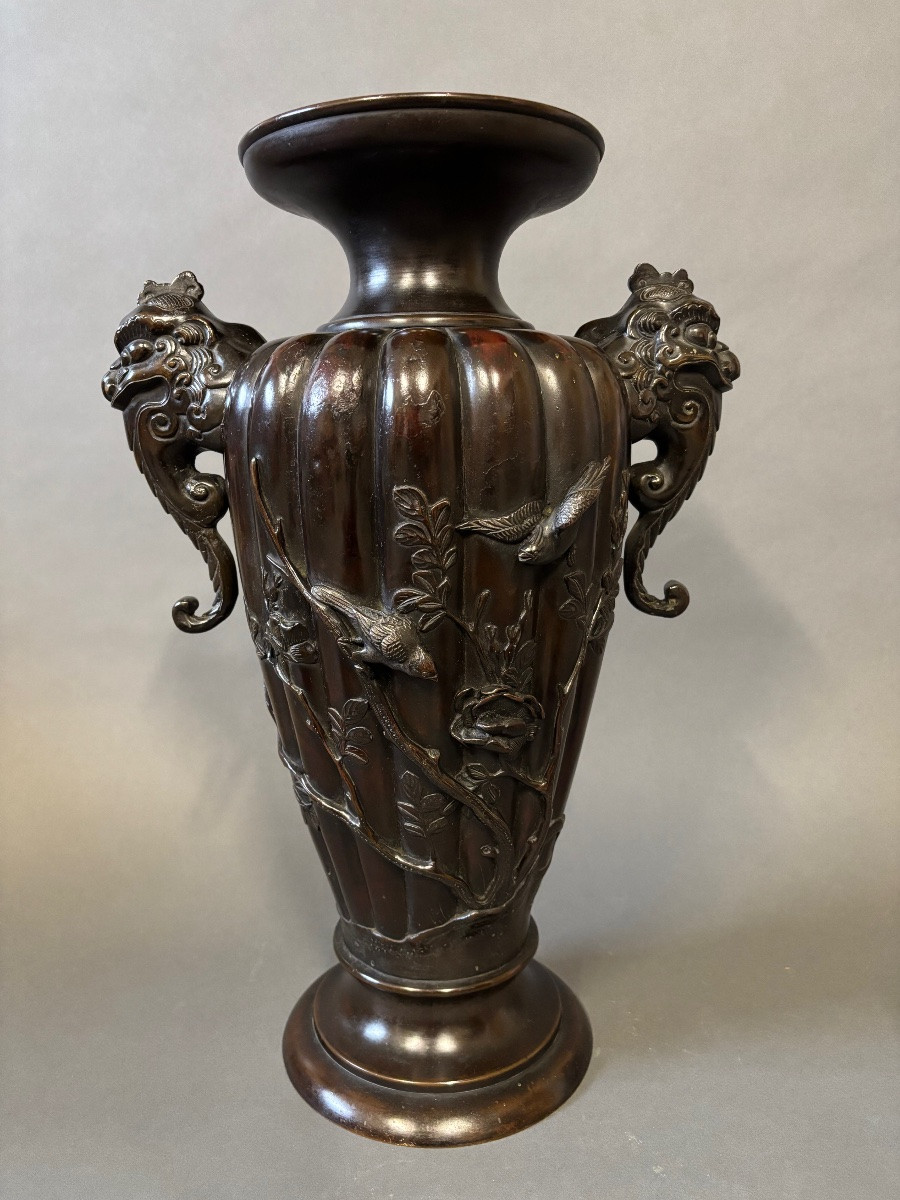 Vase. Japon, XIXe siècle.-photo-2