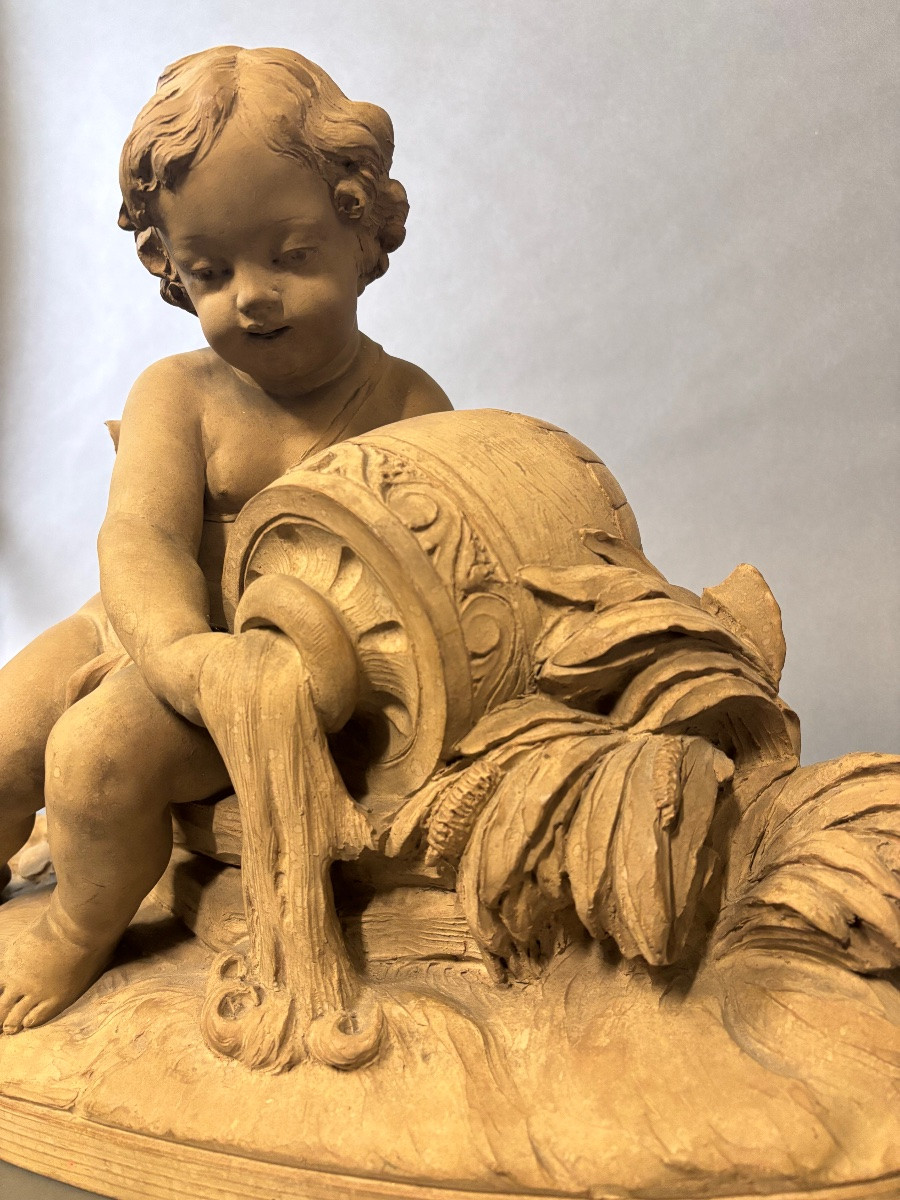 Terracotta Sculpture. Vibert.-photo-2