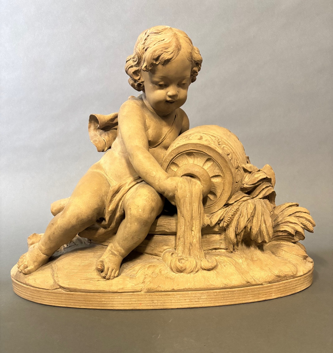 Terracotta Sculpture. Vibert.