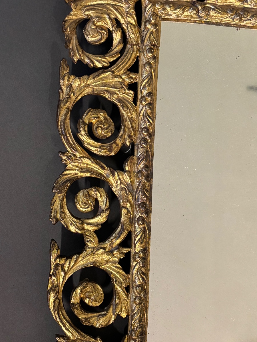 Mirror. Gilt Bronze. 19th Century.-photo-1