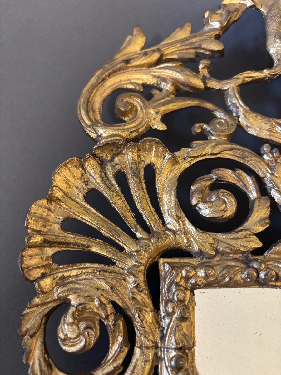 Mirror. Gilt Bronze. 19th Century.-photo-3