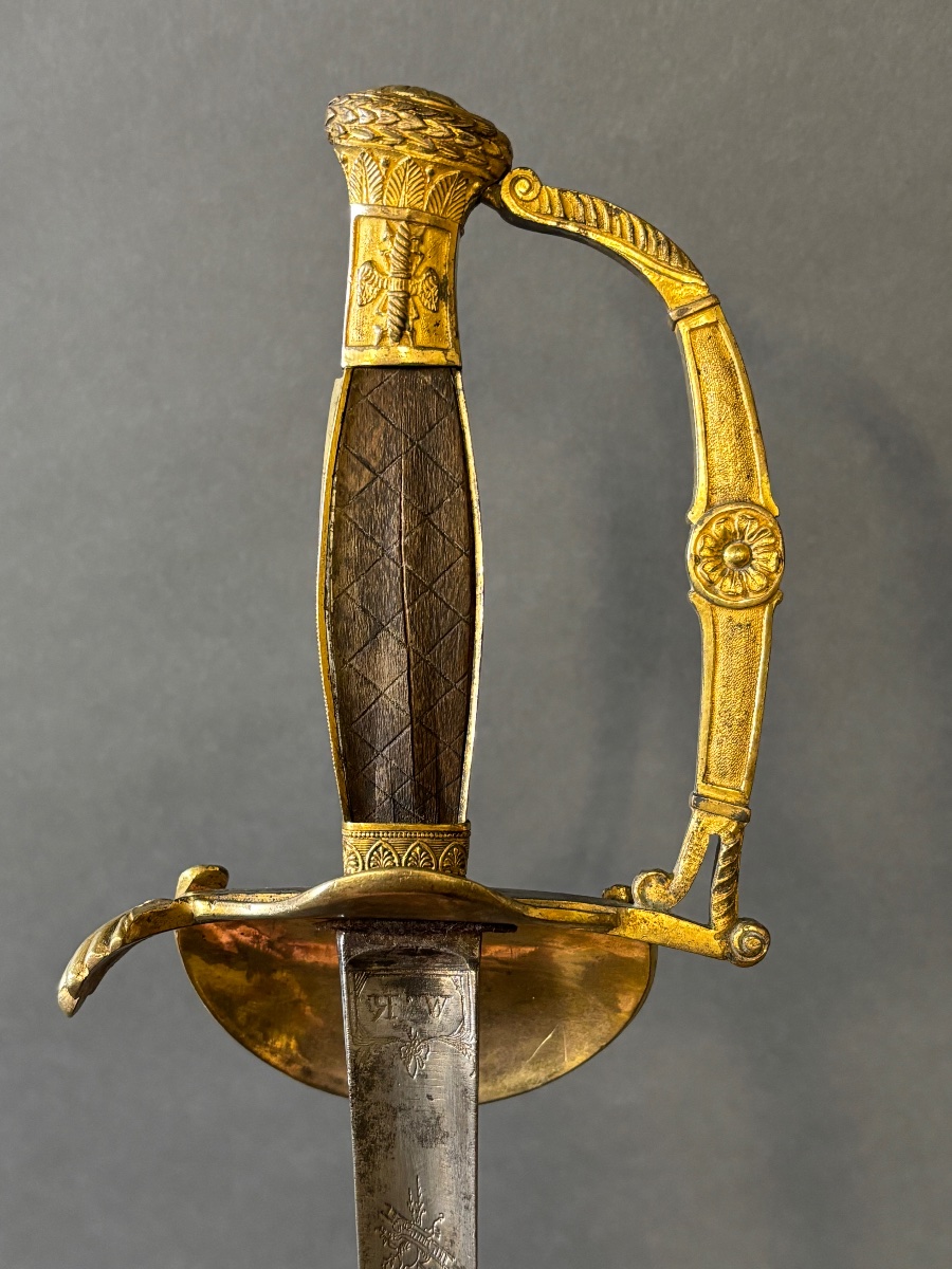 Sword. Empire Style, 19th Century.-photo-3