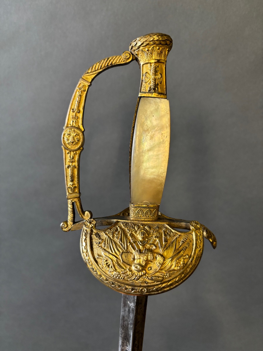 Sword. Empire Style, 19th Century.-photo-4