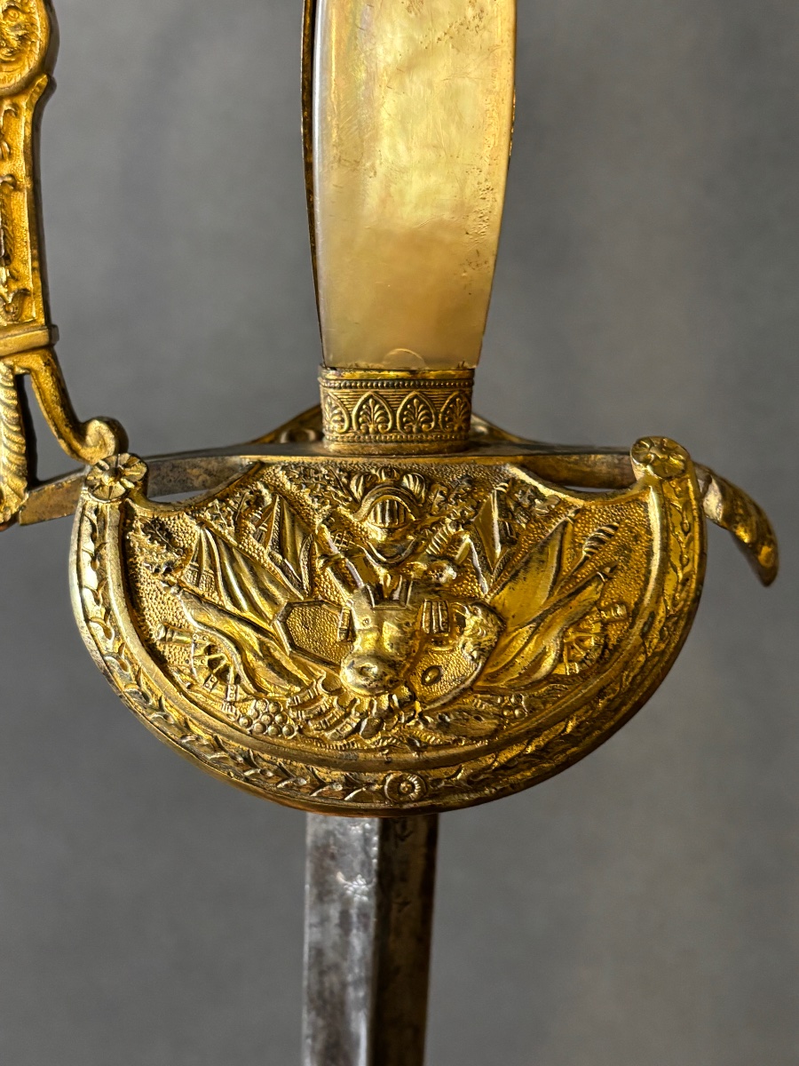 Sword. Empire Style, 19th Century.-photo-4