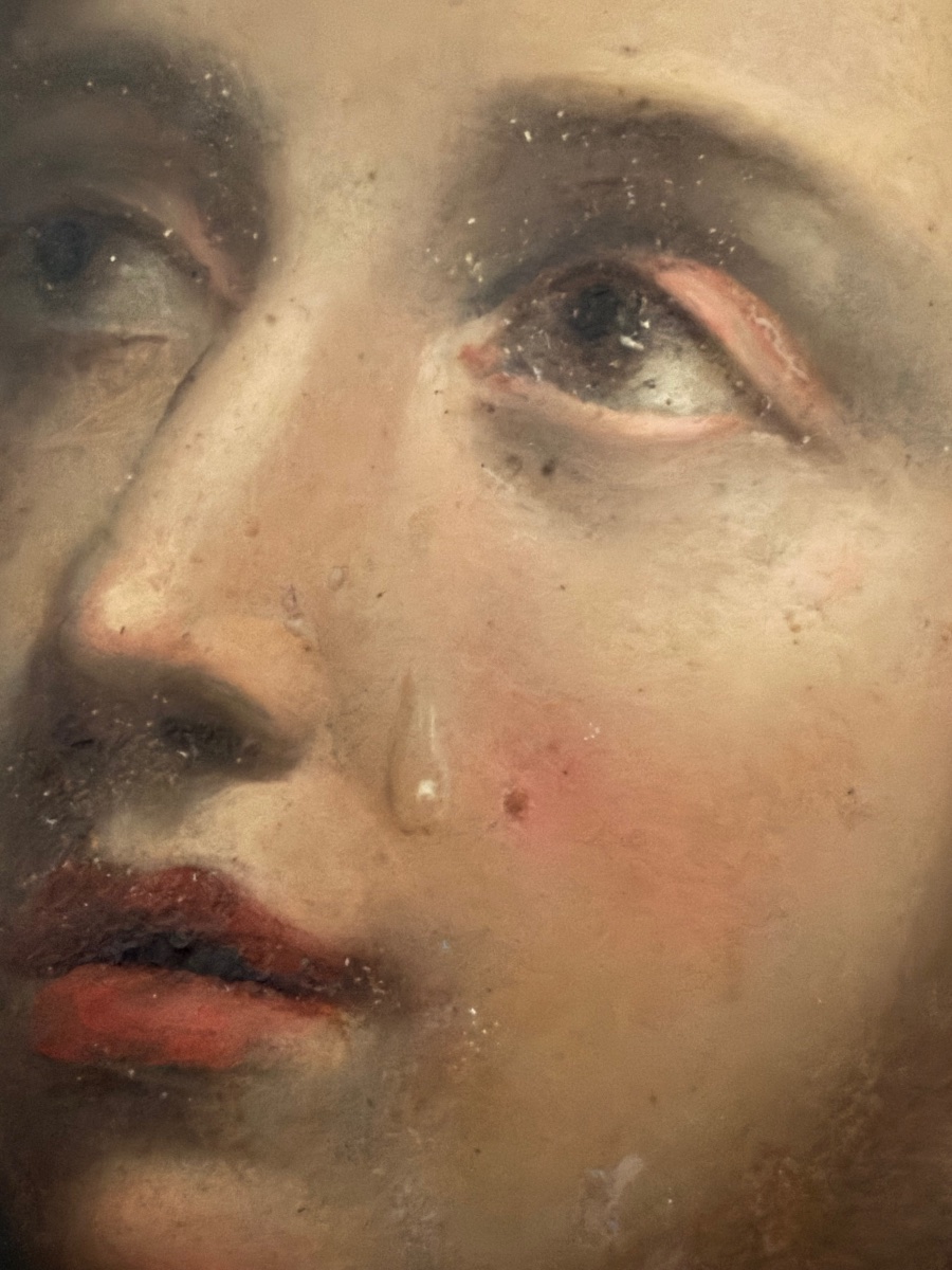 Painting On Copper. Early 19th Century.-photo-2