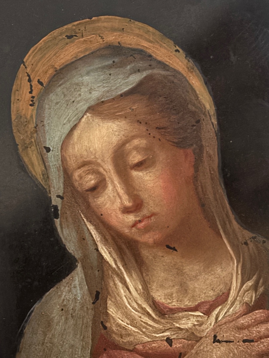 Painting On Marble. 17th–18th Centuries. Italy-photo-2