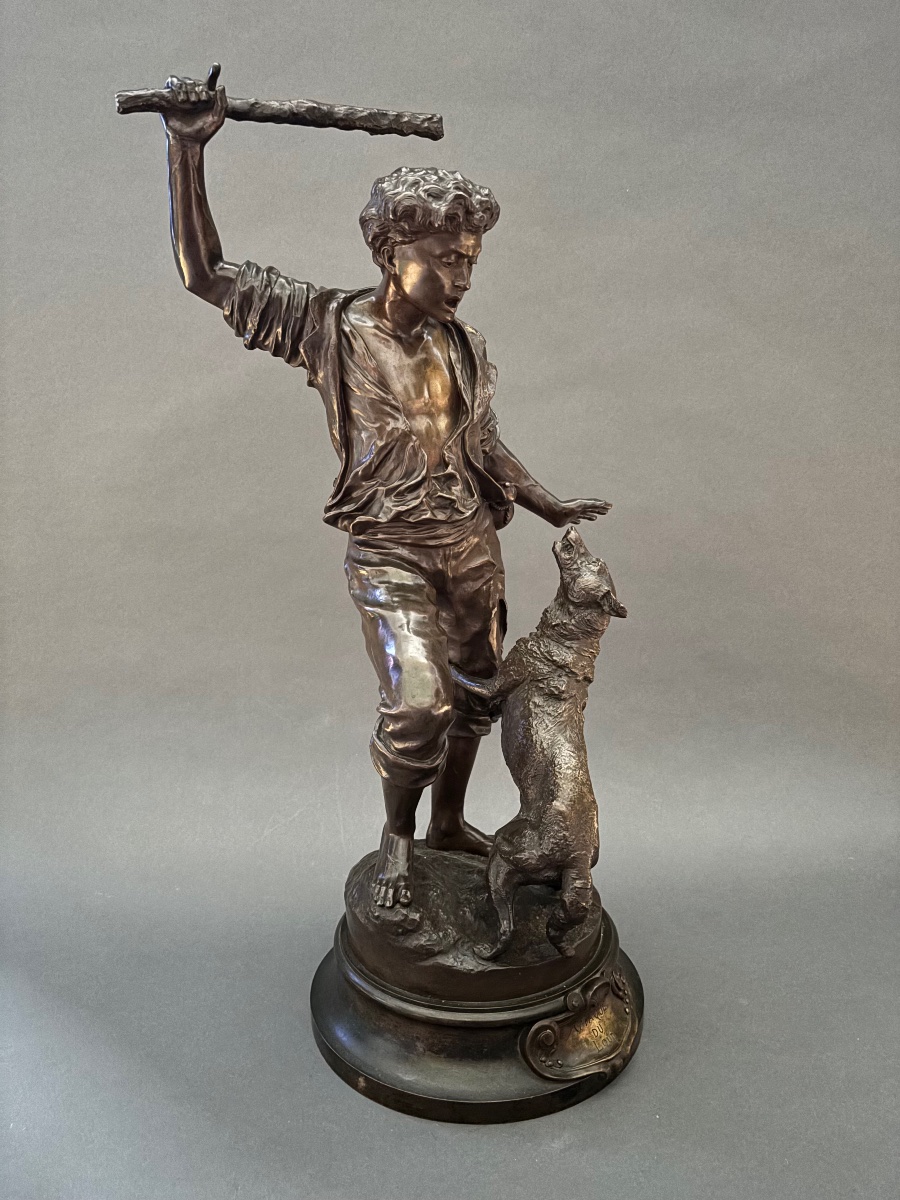 Bronze Sculpture. 19th Century.