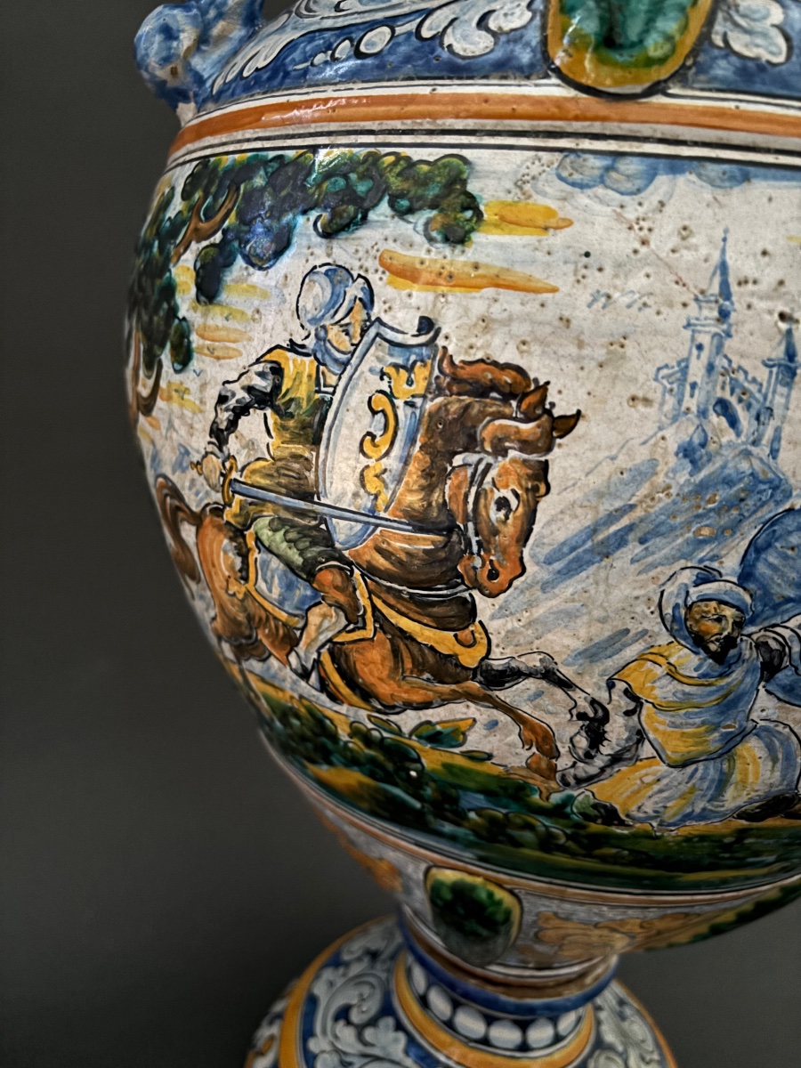 Vase. Spain, 19th Century.-photo-4