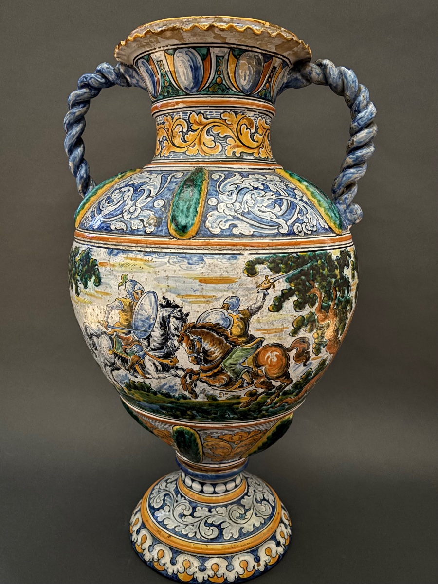 Vase. Spain, 19th Century.
