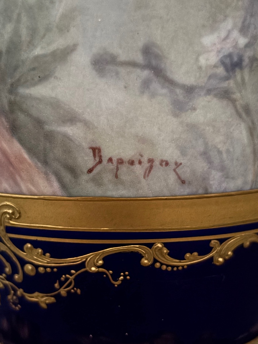 Vases en porcelaine. XIXe siècle-photo-2