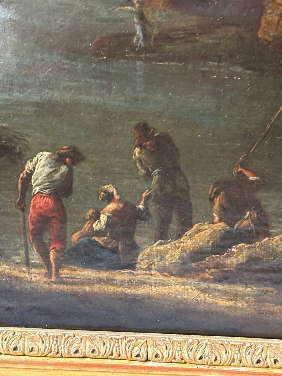 Painting. 17th-century Italy.-photo-2
