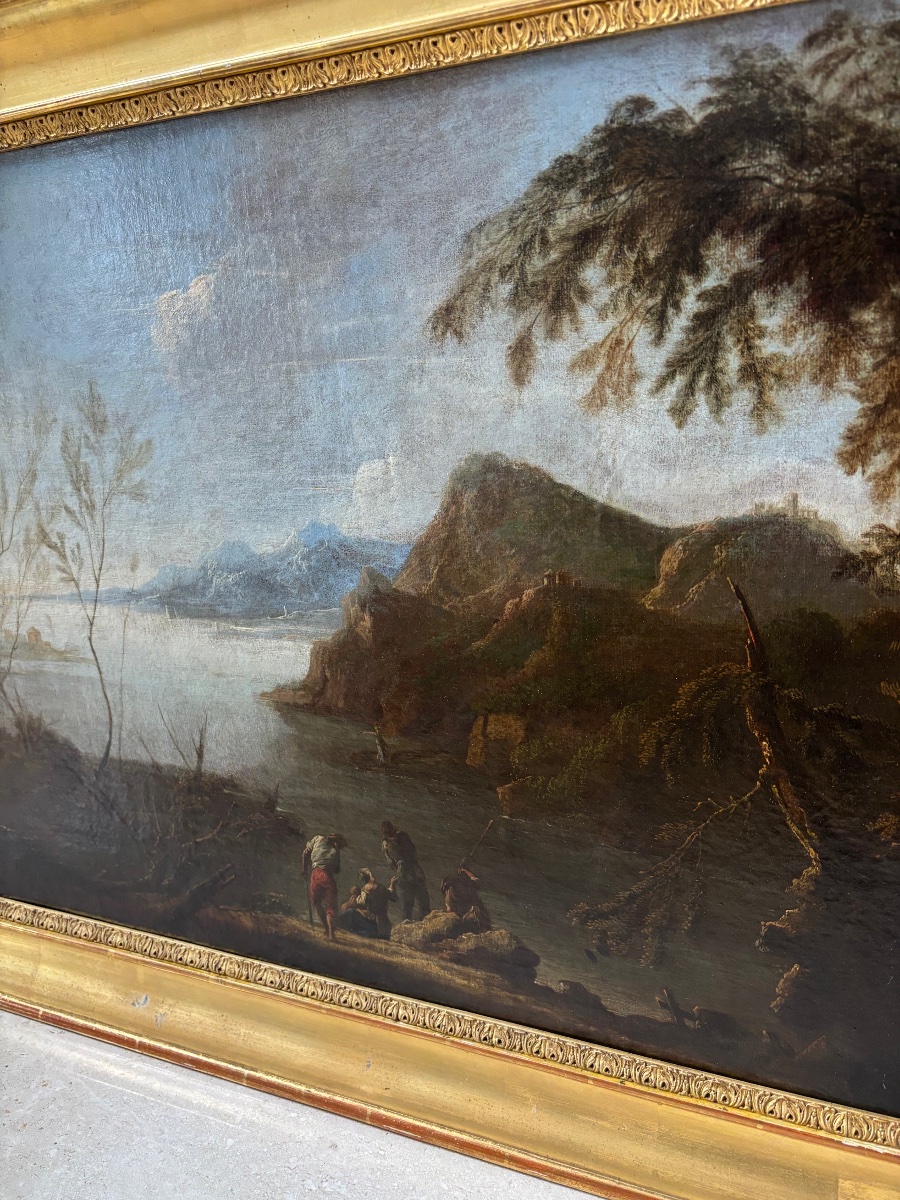 Painting. 17th-century Italy.-photo-3