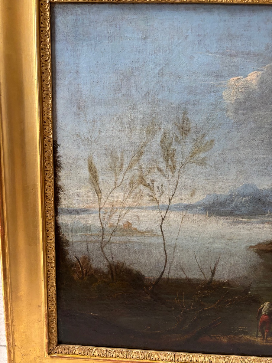 Painting. 17th-century Italy.-photo-2