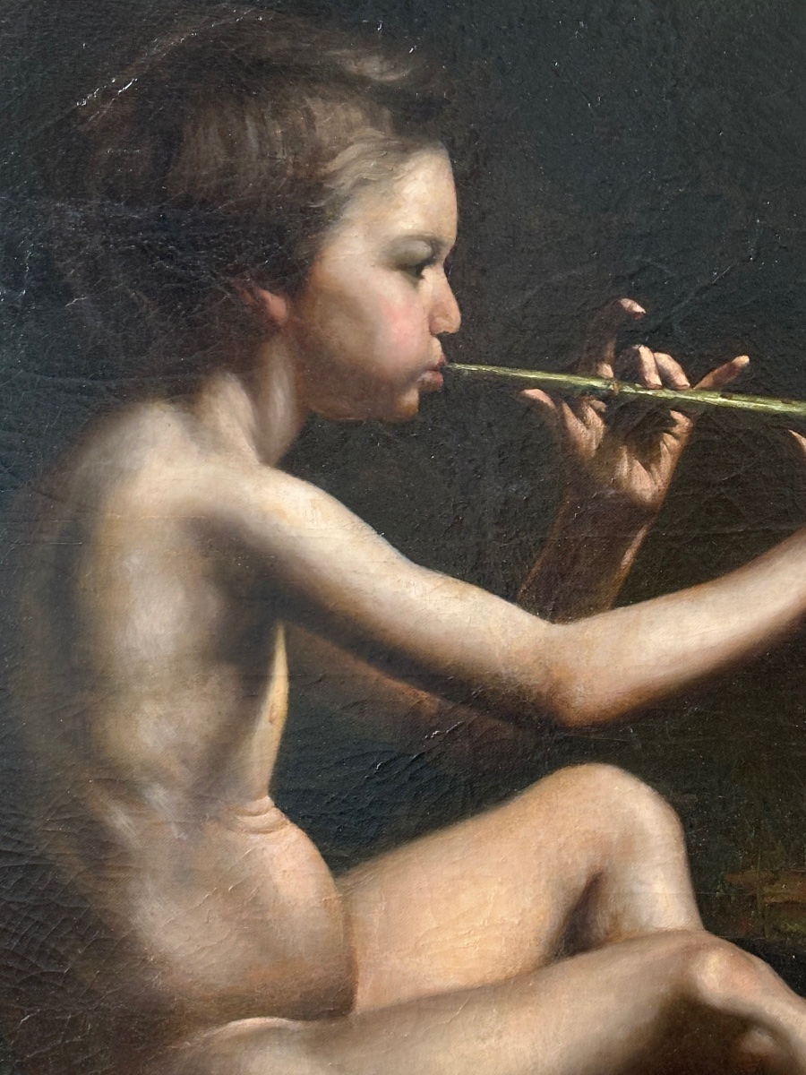 Painting. François Alfred Deloble.-photo-4