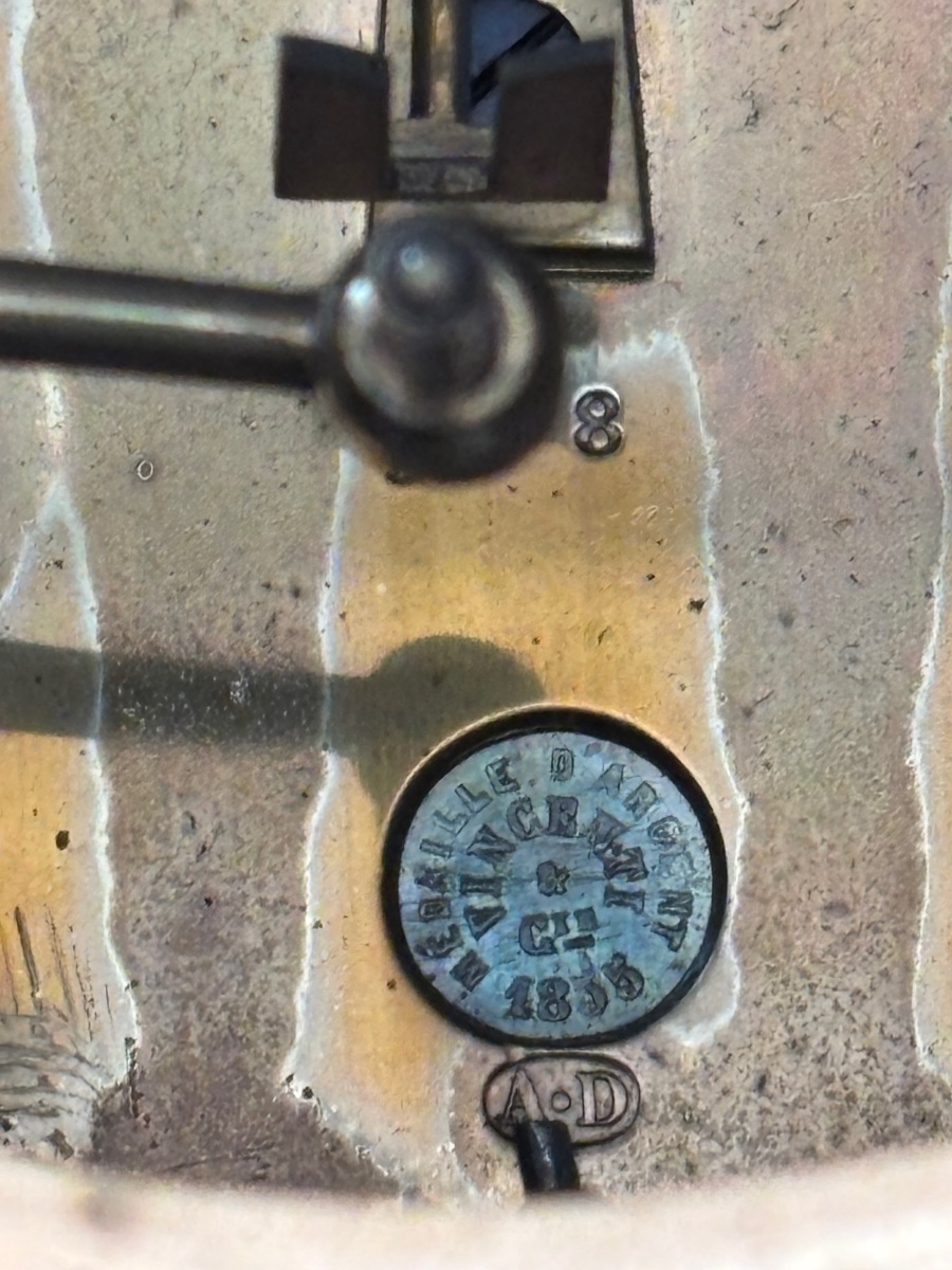 Pendule. Bronze, XIXe siècle-photo-6