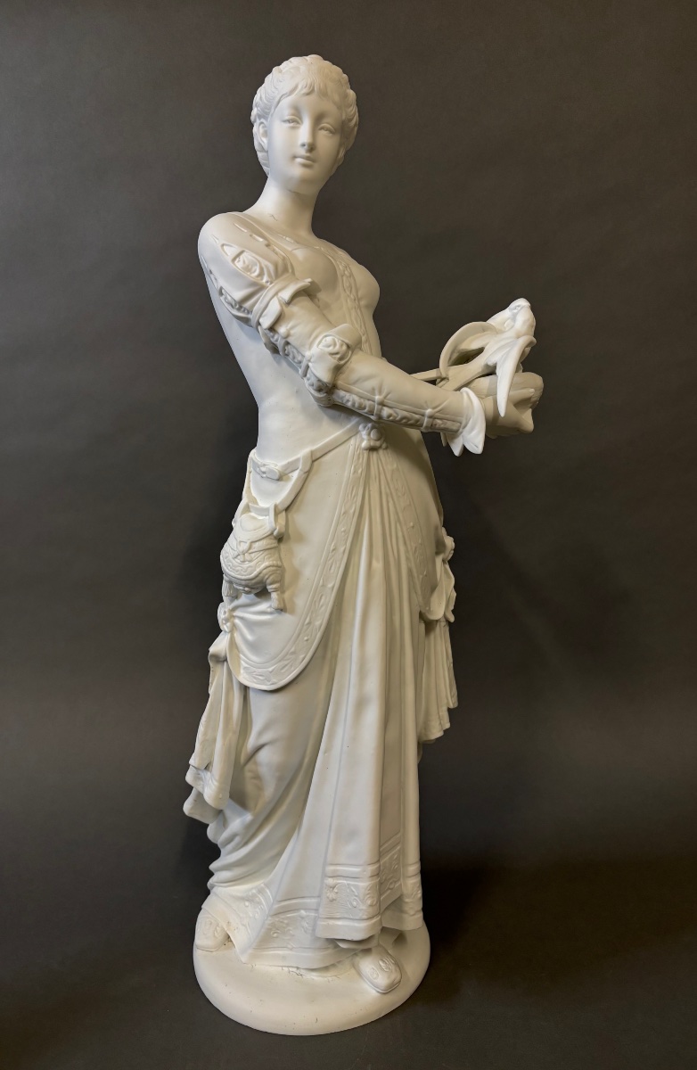 Biscuit Sculpture By Eugène Dubois.
