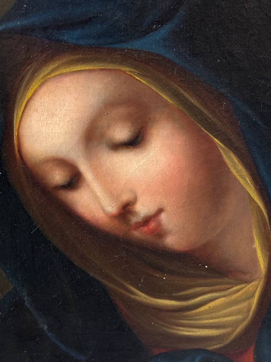 Vierge Marie. XIXe siècle.-photo-2