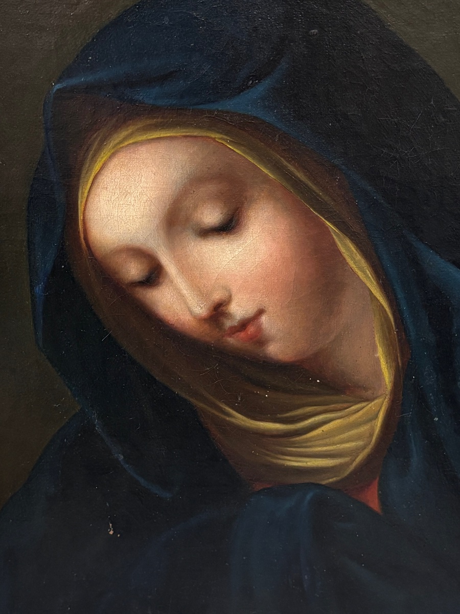 Vierge Marie. XIXe siècle.-photo-3