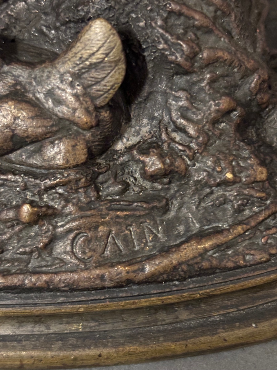 Bronze Sculpture. Nicolas Caïn.-photo-3