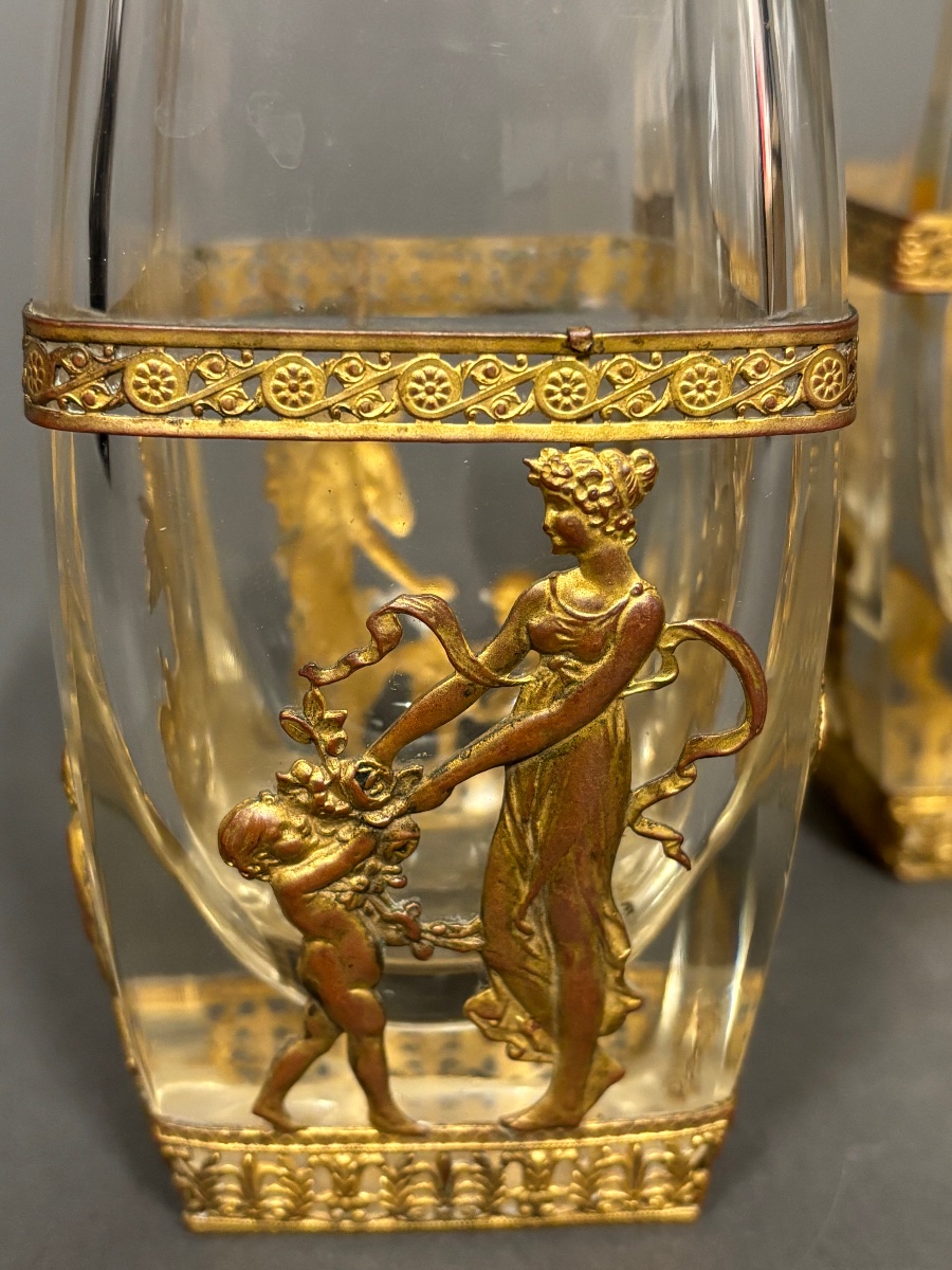 Deux vases. Empire, XIXe siècle-photo-2