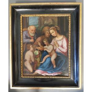 Religious Painting. The Beginning Of The 19th Century.