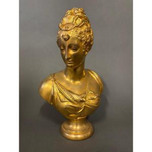 Buste. Diane XIXe siècle.
