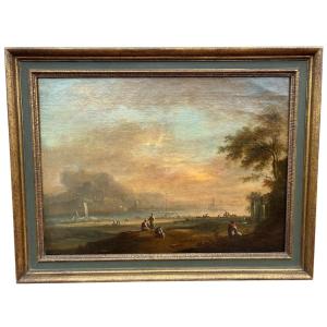 Peinture. Fin du XVIIIe siècle.