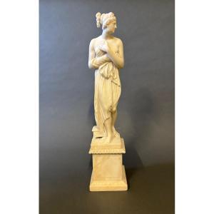 Sculpture en albâtre. XIXe siècle.